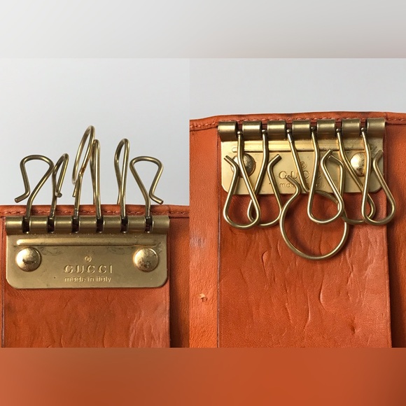 GUCCI Signature 6-Key Holder Card Case ๐งก๐ฅ - Picture 7 of 17